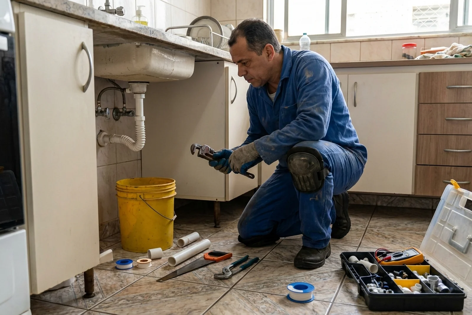 Reparos hidráulicos e detecção de vazamento em Santo André-SP